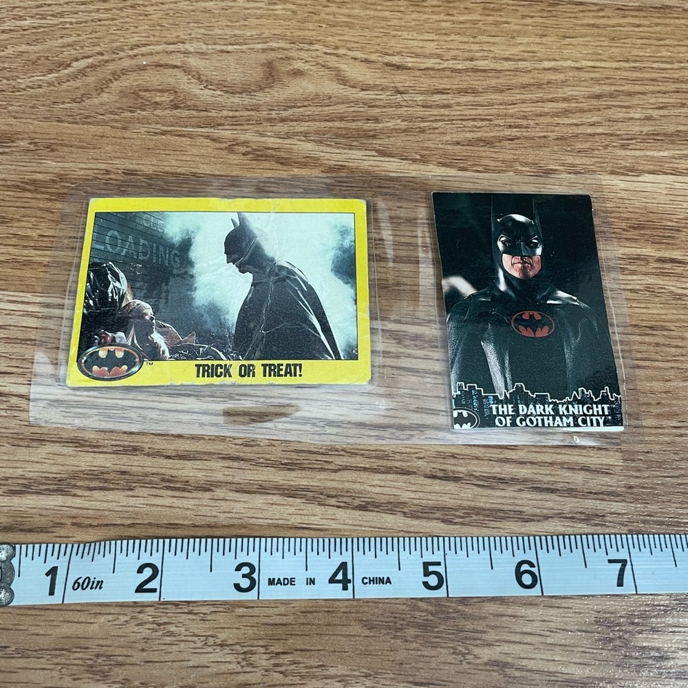 Micheal Keaton Batman cards